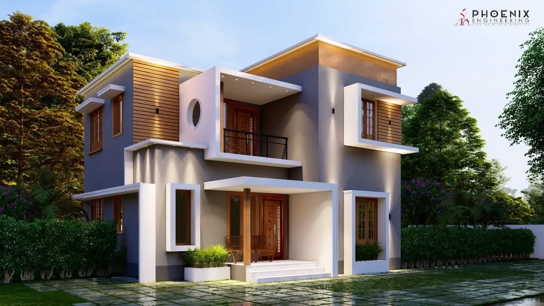 Two storey villa Location - Kalpetta Client - Mr.Sulaiman.............@phoenixengineering_#phoenixengineering#construction #architecture #design #building #interiordesign #renovation #engineering #contractor #home